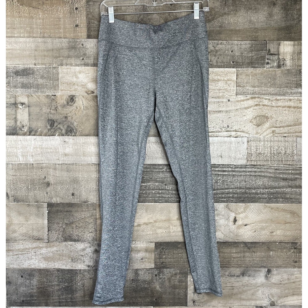Pro Player Gray Athletic‎ Yoga Leggings Pants Size M Stretchy Skinny